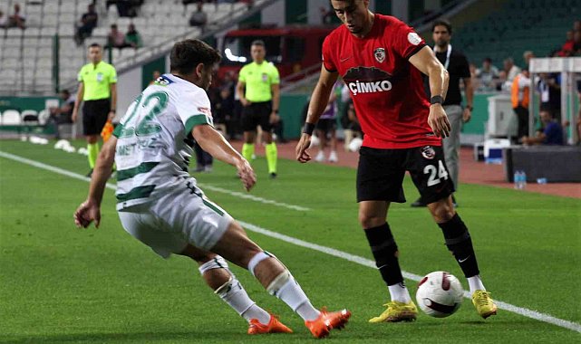 Trendyol Süper Lig: Konyaspor: 0 - Gaziantep FK: 0