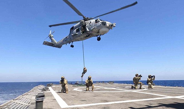 TSK'dan Libya açıklarında eğitim