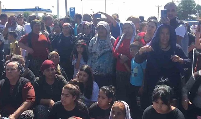 Üst geçit isteyen vatandaşlar Kırıkkale-Kayseri yolunu kapattı