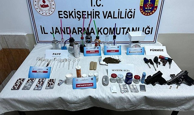 Uyuşturucu imalatı ve ticareti yapan şahıslar yakayı ele verdi