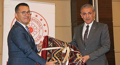 Vali Akkoyun için veda programı düzenlendi