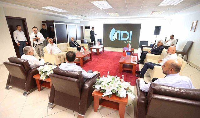 Vali Çiçek ve Başkan Büyükkılıç'tan KTB'ye hem ziyaret hem toplantı