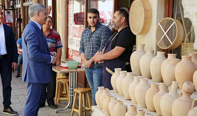 Vali Özkan, Yozgat esnafı ile bir araya geldi