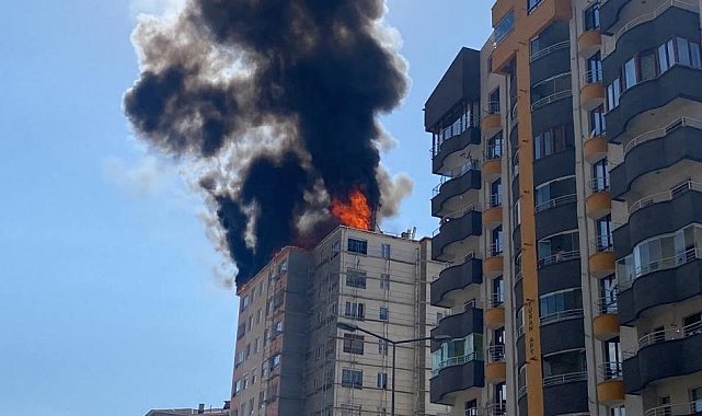 Yangından kaçarken dumandan etkilenip bayılmış