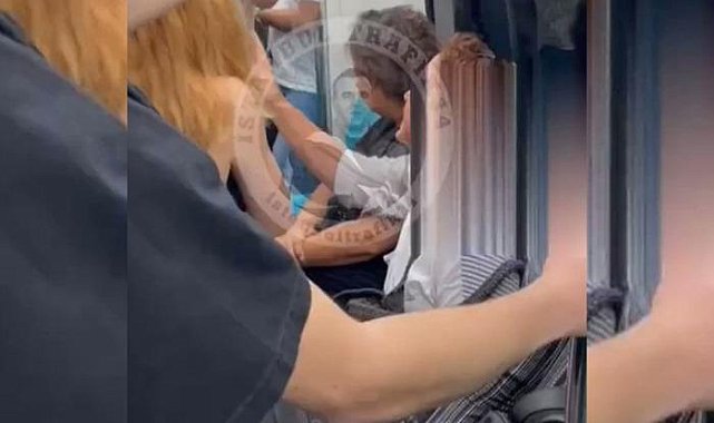 Yanında oturan kadının başörtüsünü açmaya çalıştı! Marmaray'daki görüntüler gündem yarattı, Savcılık soruşturma başlattı