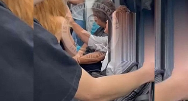 Yanında oturan kadının başörtüsünü açmaya çalıştı! Marmaray'daki görüntüler gündem yarattı, Savcılık soruşturma başlattı