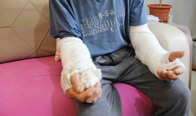 Yaşlı adam bahçesine koyun sürüsü sokan çoban tarafından dövüldü