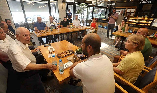 Yenimahalle Belediye Başkanı Yaşar, mahalle ziyaretlerine devam ediyor