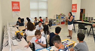 Yenişehir Belediyesinden çocuklara robotik kodlama ve LEGO eğitimi