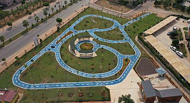Yenişehir'de 5 bin metrekarelik bisiklet eğitim parkı tamamlandı