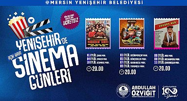 Yenişehir'de açık havada sineması günleri başlıyor