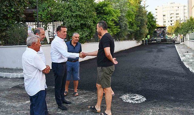 Yenişehir'deki yollar yenileniyor