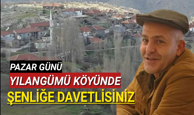 Yılangümü Köy Muhtarı Mesut Coşkun