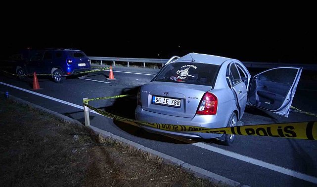 Yozgat'ta iki otomobil çarpıştı: 1 ölü, 2 yaralı