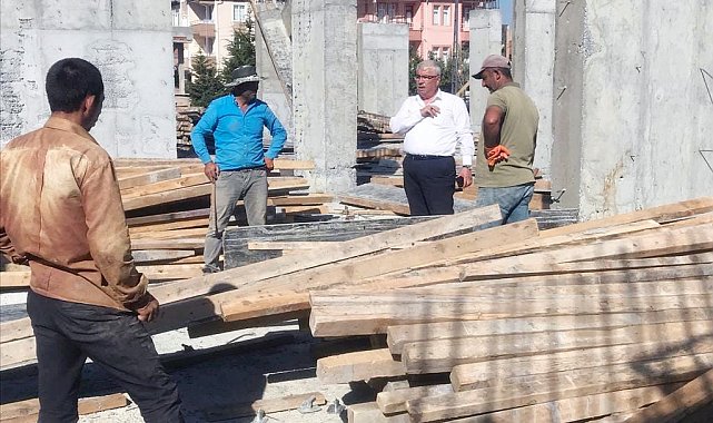 Yozgat'ta Okul inşaatları denetlendi