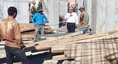 Yozgat'ta Okul inşaatları denetlendi