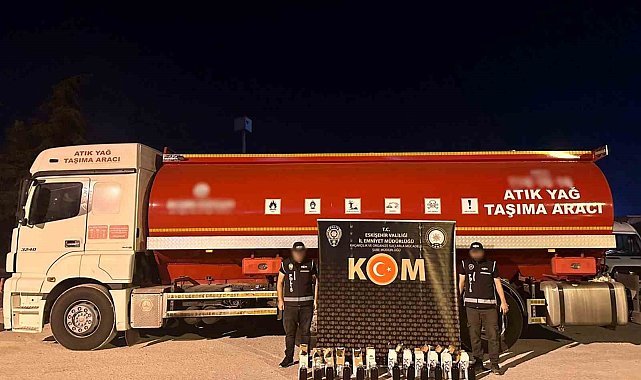 12 bin 754 litre kaçakkarışımlı akaryakıt ele geçirdi