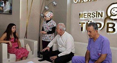 3 yıldır çocukları olmayan aileye güzel haberi Başkan Gültak verdi