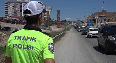 43 ilin geçiş güzergahı Kırıkkale'de 1 haftalık trafik denetimi bilançosu: 13 milyon lira ceza