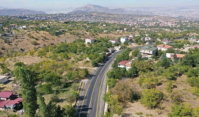 500 milyonluk Erciyes Yolu'nda çalışmalar sürüyor
