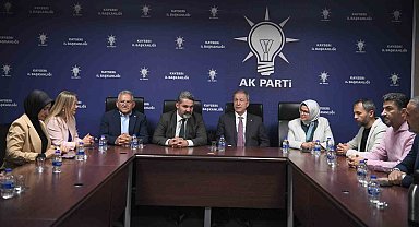 Akar ve Büyükkılıç'tan AK Parti Teşkilatı ile Tanışma toplantısı