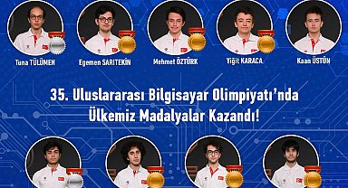 Bakan Kaçır, Uluslararası Astronomi ve Astrofizik Olimpiyatı'nda madalya kazanan öğrencileri tebrik etti