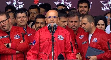 Bakan Şimşek: "Tam bağımsız ve müreffeh Türkiye'nin yolu üretimden geçiyor"