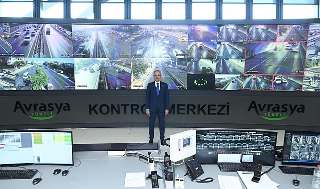 Bakan Uraloğlu: "Avrasya Tüneli sismik bilezikler sayesinde her türlü depreme karşı dayanıklı inşa edildi"