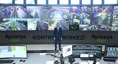 Bakan Uraloğlu: "Avrasya Tüneli sismik bilezikler sayesinde her türlü depreme karşı dayanıklı inşa edildi"