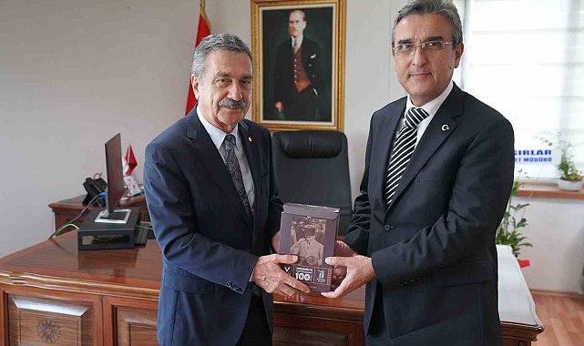 Başkan Ataç'tan Kaymakam Yücel'e ziyaret