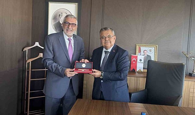 Başkan Bozkurt'tan Yağcı'ya ziyaret