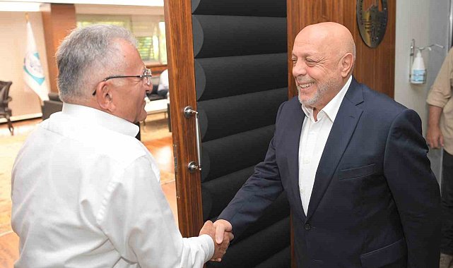 Başkan Büyükkılıç, HAK-İş Genel Başkanı Arslan'ı Ağırladı