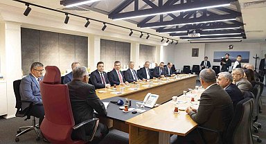 Başkan Büyükkılıç, OSBÜK Başkanı Kütükcü ve sanayicileri ağırladı