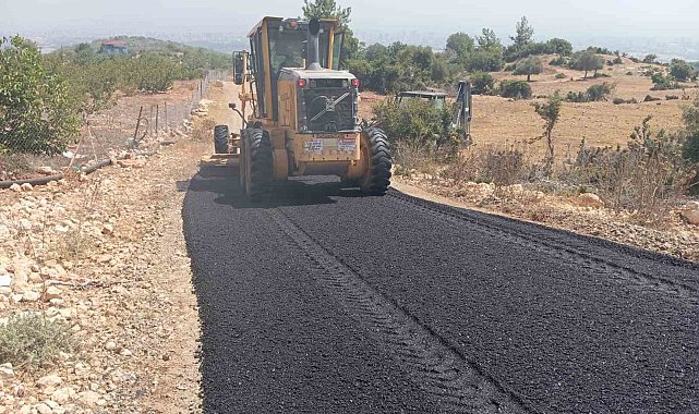 Başkan Özyiğit "Göreve geldiğimiz günden bu yana ilçemiz genelinde 74 kilometre yeni yol açtık"