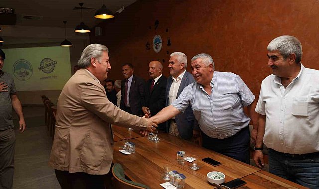 Başkan Palancıoğlu muhtarlarla bir araya geldi