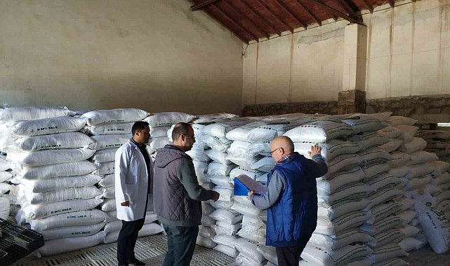 Beyşehir'de gübre bayisi olan işyerleri denetlendi