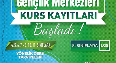 Büyükşehirin gençlik merkezleri için kurs kayıtları sürüyor