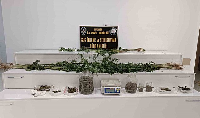 Ceviz bahçesinden uyuşturucu çıktı