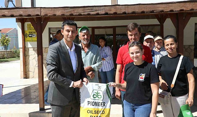 Çifteler'de kanola tarımı yükseliyor