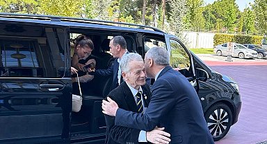 Cumhurbaşkanı Başdanışmanı Yalçın Topçu Tatar Milli Lideri Kırımoğlu'nu ağırladı