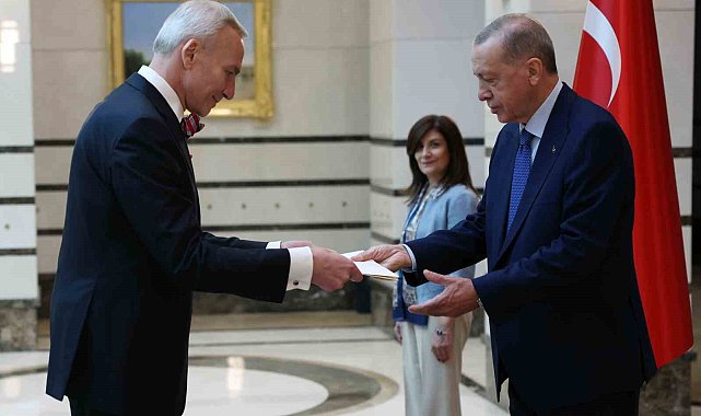 Cumhurbaşkanı Erdoğan, Estonya Büyükelçisi Reinart'ı kabul etti
