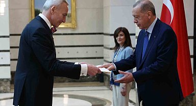 Cumhurbaşkanı Erdoğan, Estonya Büyükelçisi Reinart'ı kabul etti
