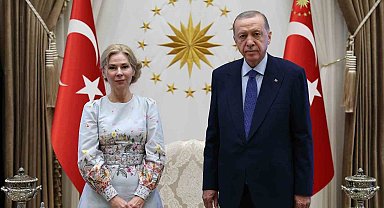 Cumhurbaşkanı Erdoğan, İsveç Büyükelçisi Malena Mard'ı kabul etti