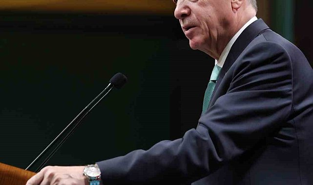 Cumhurbaşkanı Erdoğan: "Yeni evlenen çiftlere, Aile ve Gençlik Bankası'ndan karşılanmak üzere faizsiz kredi imkanı sunacağız"