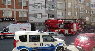 Dairede gaz kaçağı ihbarı tüm ekipleri harekete geçirdi