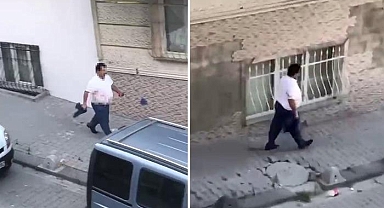 Dehşete düşüren görüntü! Çocuklarının gözü önünde eşini katletti, üstü başı kan içinde...