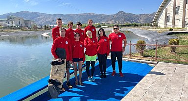 Denizi olmayan Kayseri'den Su Kayağı Milli Takımı'na 8 sporcu