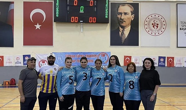 Eskişehir Görme Engellilerspor Kulübü kupa için Karaman'a gitti