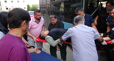 Fenalaşan kadına ilk müdahaleyi emekli hemşire yaptı, otobüs hastaneye yetişirdi