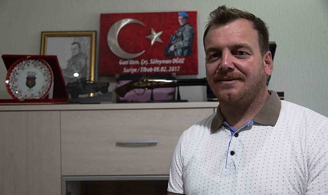 Fırat Kalkanı gazisi, ikiz çocuklarının SAT komandosu olmasını istiyor